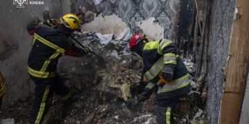 У Києві завершили роботи з ліквідації наслідків ворожого обстрілу