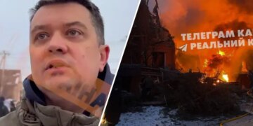 Внаслідок російської атаки пошкоджено будинок колишнього голови Верховної Ради