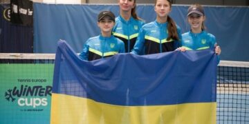 Юні тенісистки збірної України U12 – у фіналі Зимового Кубка Європи