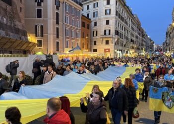 Українці в Італії організують народну ходу до четвертої річниці війни