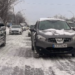 Зимова стихія паралізувала рух транспорту: що відбувається на дорогах Києва, – ФОТО
