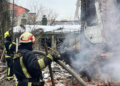 Сильне задимлення, руїни і пожежі на Київщині: масштабні наслідки атаки рф, – ФОТО