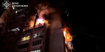 Уже 9 постраждалих через масовану атаку рф на Запоріжжя