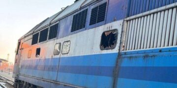 Російський дрон зранку влучив у пасажирський поїзд Київ – Суми