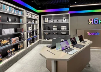 132-й магазин мережі Ябко у Борисполі — новий простір особливої техніки у ТРЦ AeroMall