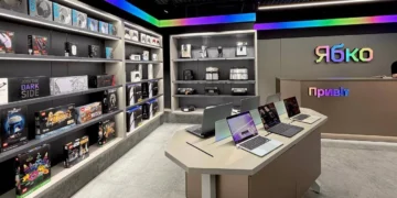 132-й магазин мережі Ябко у Борисполі — новий простір особливої техніки у ТРЦ AeroMall