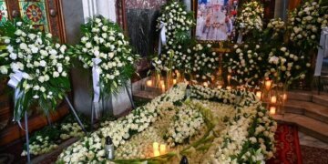 Дев’ять днів по смерті Патріарха Філарета. Який вигляд має його могила