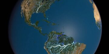 Супутник SWOT показав, як річки Землі змінюються протягом року