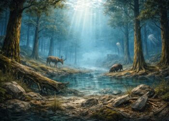 Вчені виявили ліси льодовикового періоду у затонулому «Загубленому світі» Північного моря