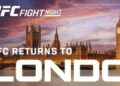 Октагон повертається: стартує весняний тур UFC London 2026