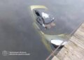 Вибухова хвиля відкинула автомобіль у річку під час атаки на Запоріжжя, є загиблий
