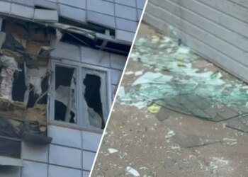 У Сумах російський дрон влучив у торговельний центр: поранено людей (відео)