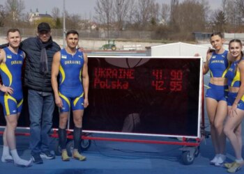 Українська естафета встановила національний рекорд в новій олімпійській дисципліні