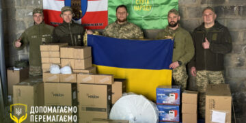 Партія «Слуга народу» спрямувала майже пів мільйона гривень на потреби 100-ї ОМБр