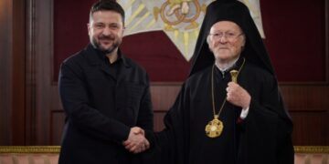 Мирний процес, долі дітей та розвиток церкви в Україні: Зеленський зустрівся з патріархом Варфоломієм