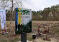 На Волині латвійські лісівники та волонтери долучилися до створення міжнародного «Лісу пам’яті»