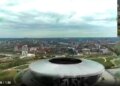 Донецьк як на долоні: українські дронарі показали, як нині виглядає «Донбас Арена» (відео)