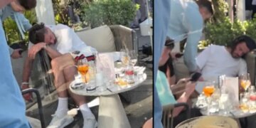 Зірка збірної Англії опинився у курйозній ситуації після відпочинку в барі