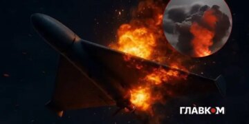 Одеса: зафіксовано влучання БпЛА в будинок (відео)