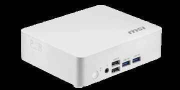Представлений комп’ютер MSI Cubi NUC TWG з CPU Intel