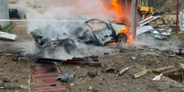 Пожежі та руйнування у трьох районах Київщини: наслідки ворожих ударів