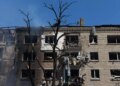 МВС показало перші хвилини після атаки рф на Київ з бодікамер патрульних