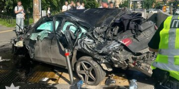 У Києві затримано водія Mercedes за ДТП з чотирма загиблими, він під конвоєм – поліція