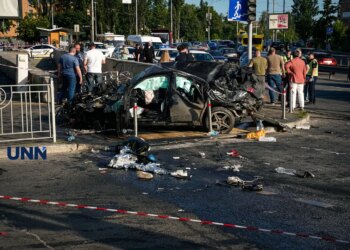 За Mercedes затриманого за смертельну ДТП у Києві налічується 39 порушень ПДР, переважно за швидкість – поліція