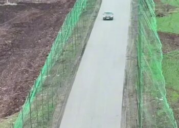 У травні облаштували 211 кілометрів доріг з антидроновим захистомм