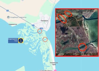 Окупантам ще більше відрізали Крим від спрощеної логістики після ураження у Чонгарі