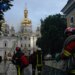 У Лаврі та Мистецькому арсеналі у Києві триває гасіння пожеж після масованого удару рф