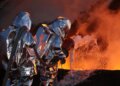 Ворог атакував об'єкт інфраструктури у Кропивницькому – рятувальники гасили пожежу пів ночі