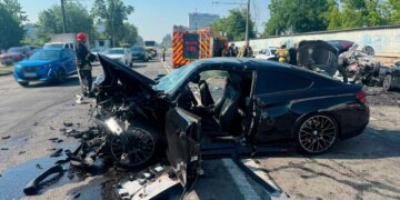У Києві масштабна ДТП – зіткнулися п'ять автівок, є загибла і травмовані