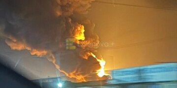 В російському Слов’янську-на-Кубані атаковано НПЗ