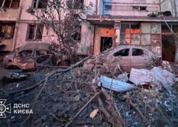 Удар по Києву: фото від ДСНС та оновлена інформація від влади