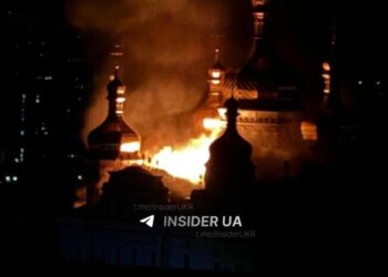 Атака на Київ: є влучання у будинки, приліт у Києво-Печерську Лавру