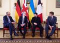 Лідери Британії, Німеччини, Франції та України означили умови для досягнення миру