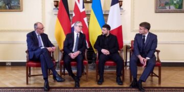 Лідери Британії, Німеччини, Франції та України означили умови для досягнення миру