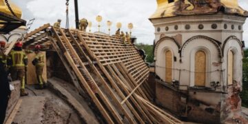 На території Києво-Печерської лаври пошкоджені 19 об’єктів культурної спадщини