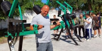 У громаді на Сумщині із допомогою шведських партнерів створили інклюзивний спортивний простір