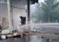 Горіли медзаклад і АЗС: рятувальники показали наслідки дронових ударів по Слов’янську та Краматорську