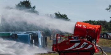 На Рівненщині рятувальники провели міжнародні навчання з використання безпілотних систем