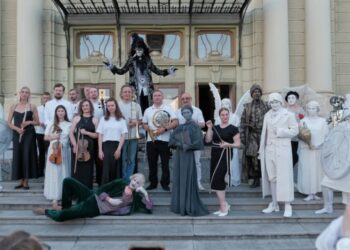 У Чернівцях вперше провели фестиваль вуличного театру TRALKA FEST