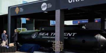 Україна вперше показала підводний дрон Sea Trident вагою 10 тонн