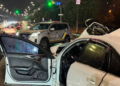 Сильний удар знищив автівку: в Києві перекрили місце аварії, – ФОТО