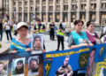 Мітинг на головній вулиці Києва: що тут відбувається, – ФОТО