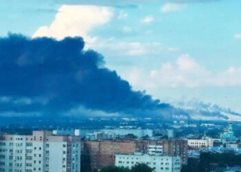 Сили безпілотних систем українськими дронами уразили Сизранський НПЗ  у самарській області рф
