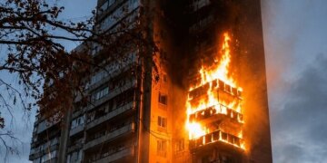 Російські авіабомби перетворили будинок в Краматорську на згарище: є поранені