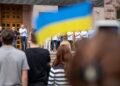 Подія, що передувала Незалежності: у Києві відзначили річницю підняття прапора