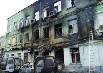 Горіли лабораторії та обладнання: у Києві через обстріл РФ пошкоджені установи Національної академії наук